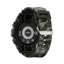 OCEAN 1.75-Inch Rugged Smart Watch with LED Flashlight, Compass, Bluetooth Calling and 3ATM Protection - Image 9