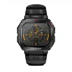 OCEAN GT 1.75-Inch Smart Watch with Flashlight, Compass, 3ATM, AI Voice Assistant and Bluetooth Calling - Image 5