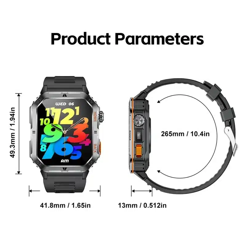 MT62 smart watch product detail 10