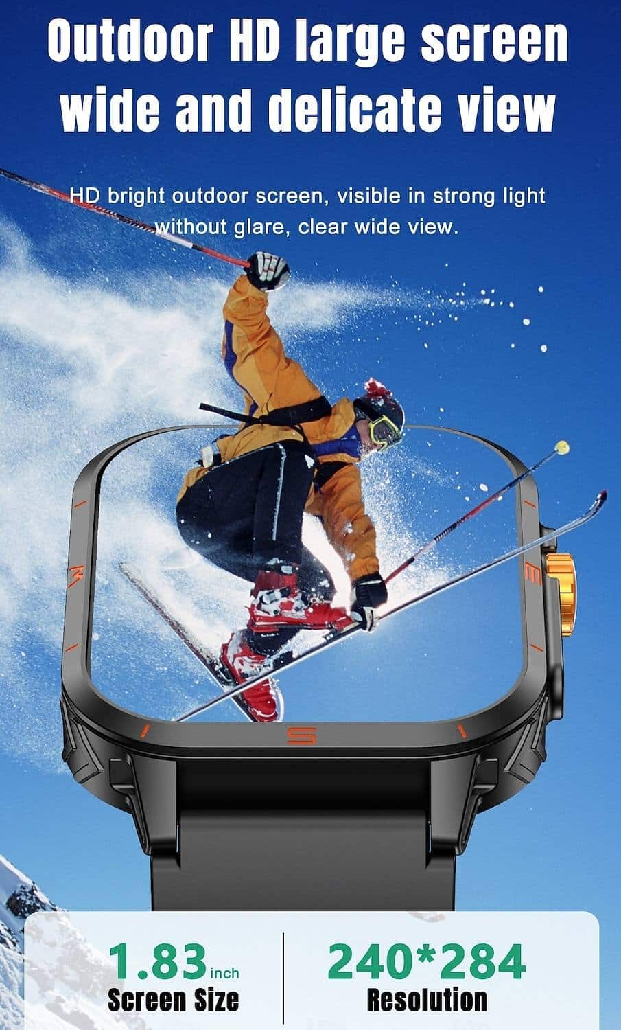 Outdoor LED Smart Watch - detail 02