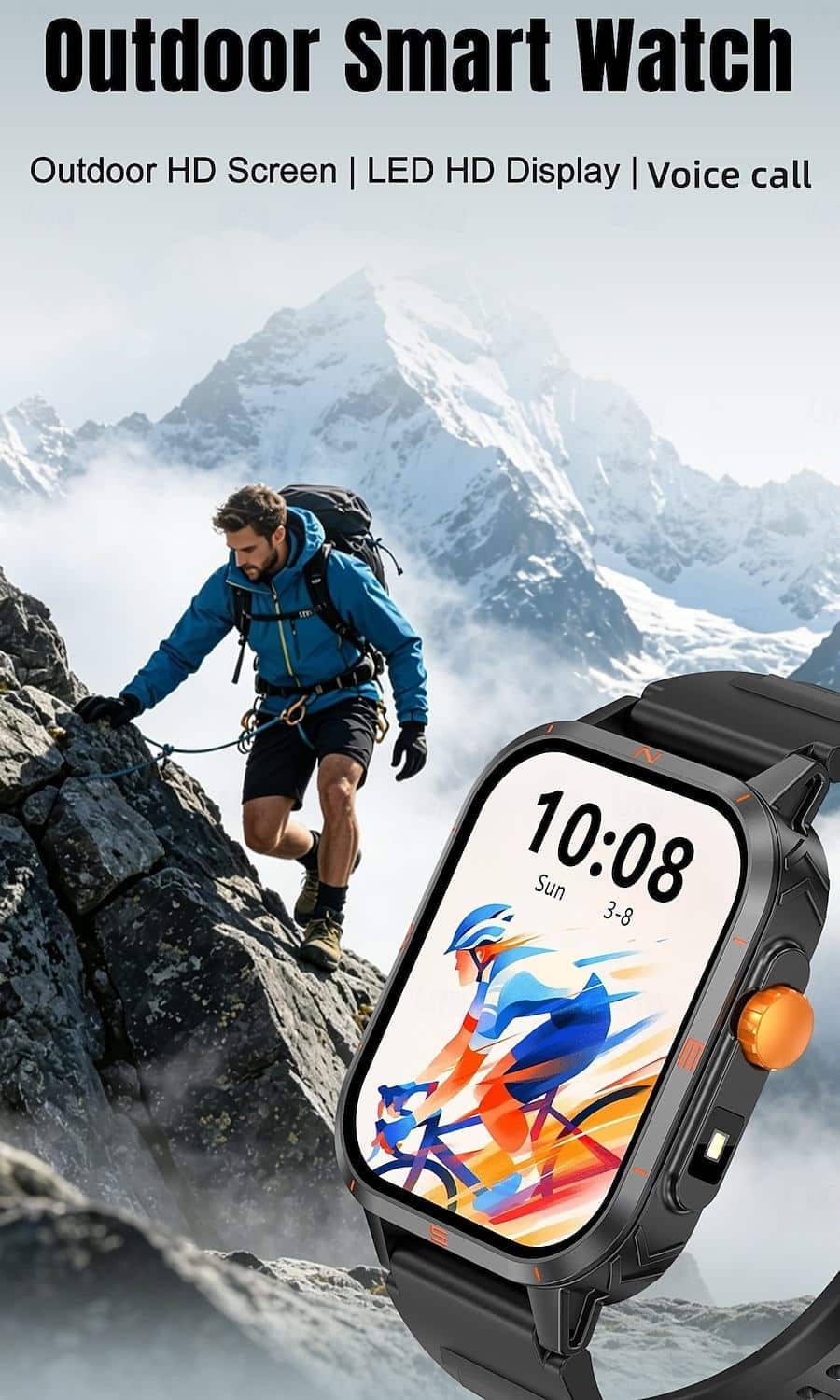 Outdoor LED Smart Watch - detail 04