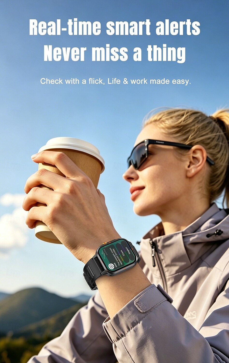 Outdoor LED Smart Watch - detail 11