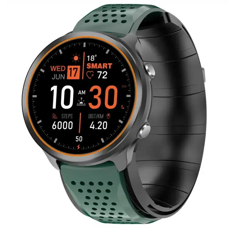 wearablemaster p30 air pump blood pressure smart watch black orange green tpu band 01 P30 smart watch feature detail