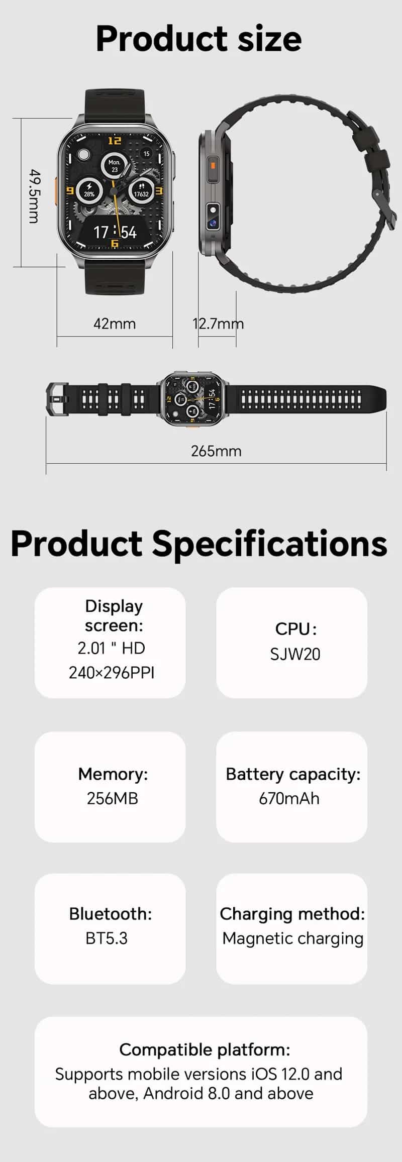 P60 Smart Watch - detail 16