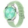 Silver / Green