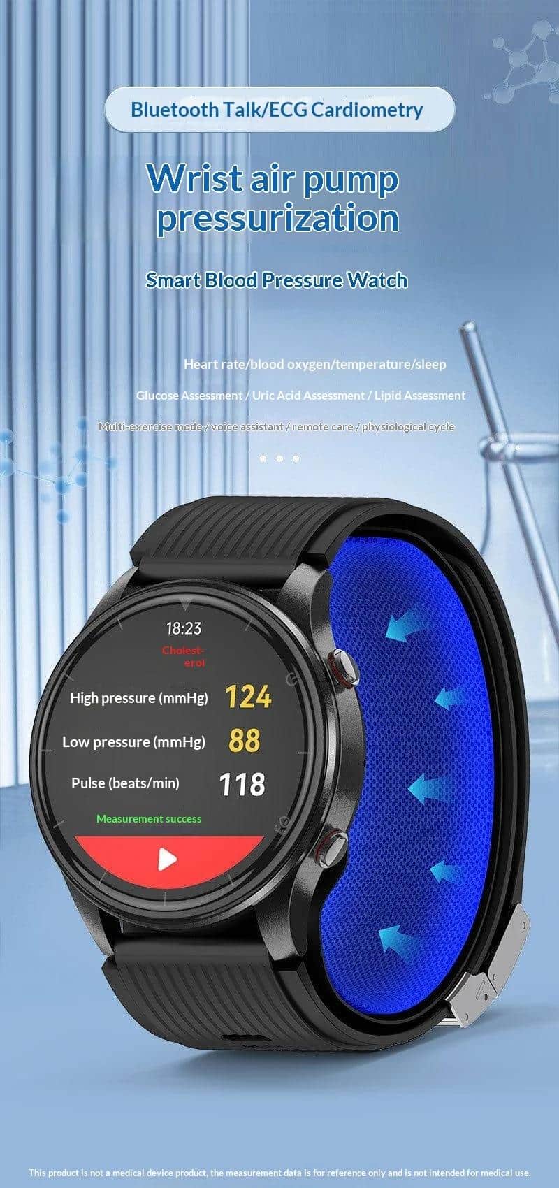P700 Air-Cuff Wellness Smart Watch - detail 01