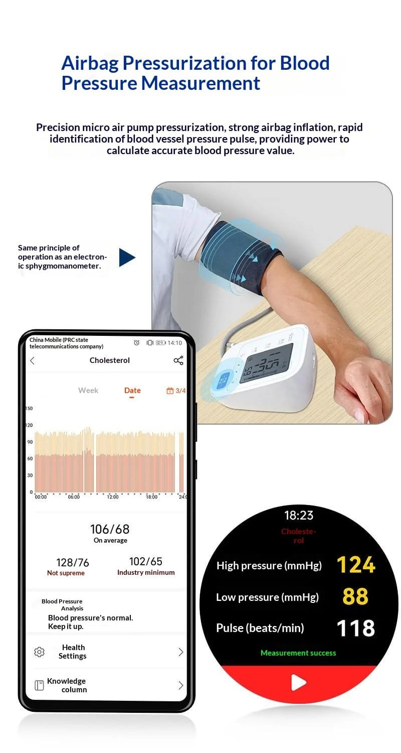 P700 Air-Cuff Wellness Smart Watch - detail 07