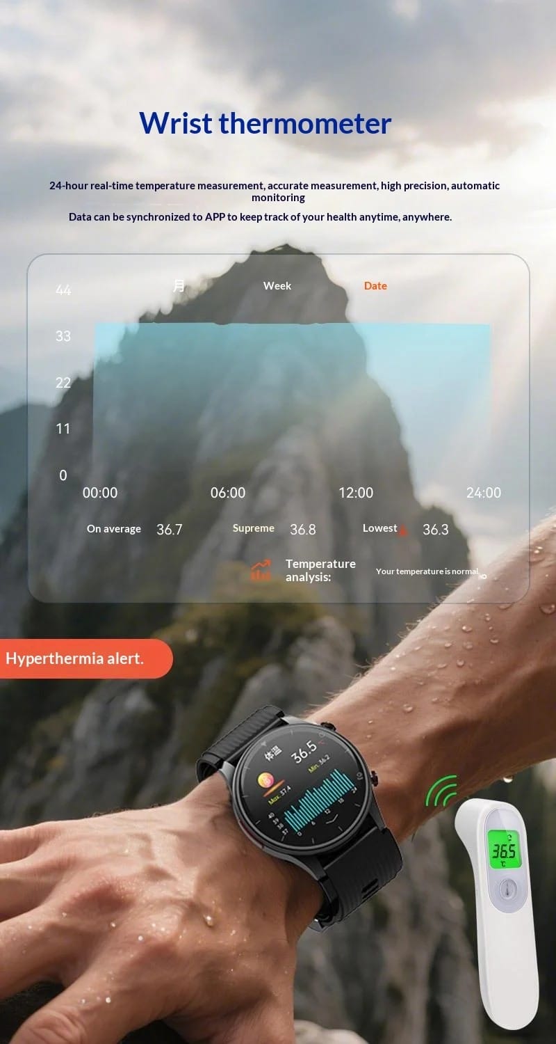 P700 Air-Cuff Wellness Smart Watch - detail 16