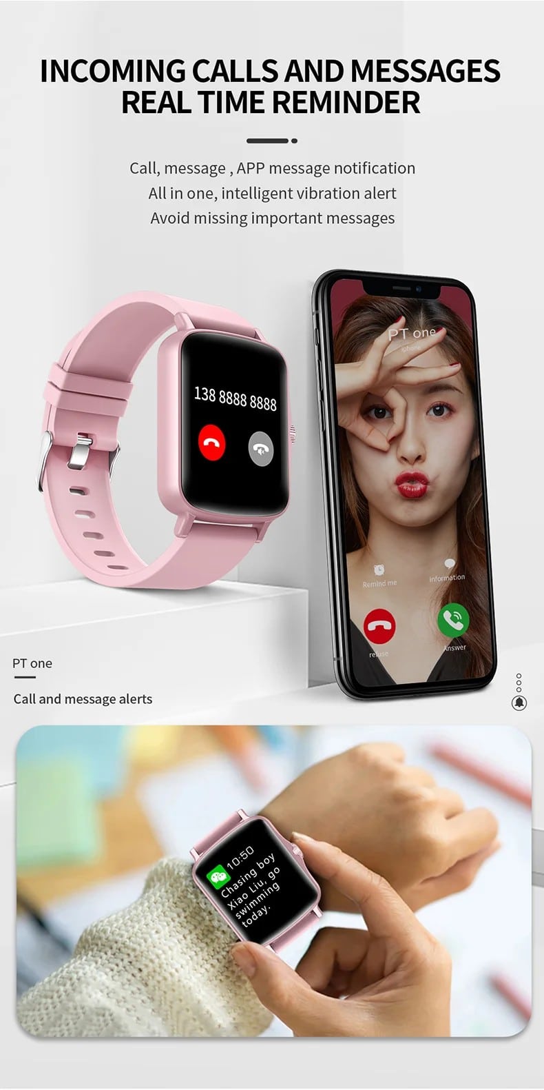 PTONE Fitness Smart Watch - detail 02