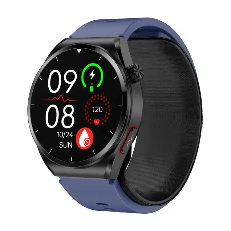 wearablemaster pump blood pressure testing ecg health smart watch 1 39 inch round screen s22 air wearablemaster gallery 01 S22 Air smart watch product image