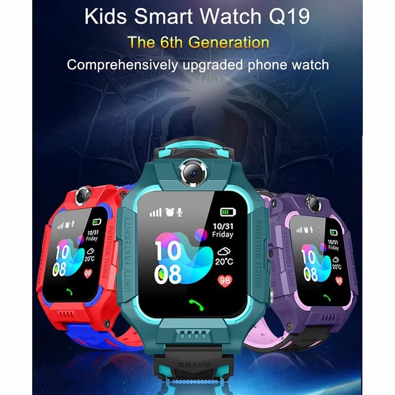 Q19 Kids 2G LBS SOS Phone Watch - detail 01