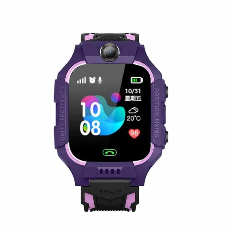 Q19 Kids 2G LBS Location and SOS Phone Watch with 1.44-Inch Touch Display, Two-Way Calling, Camera, Voice Chat, Geo-Fence and 350mAh Battery - gallery-01 Q19 Kids 2G LBS SOS Phone Watch - gallery 01