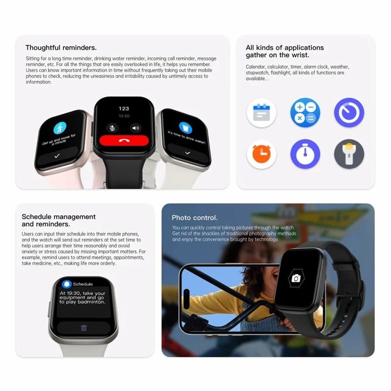 Q23 Pro Calling Fitness Smart Watch - gallery 13