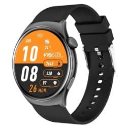 QX10 AMOLED Bluetooth Calling Smart Watch - variant black