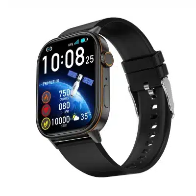 QX17 2.01-Inch GPS Compass Smart Watch with Bluetooth Calling, SOS, Voice Assistant, IP68 and 420mAh Battery