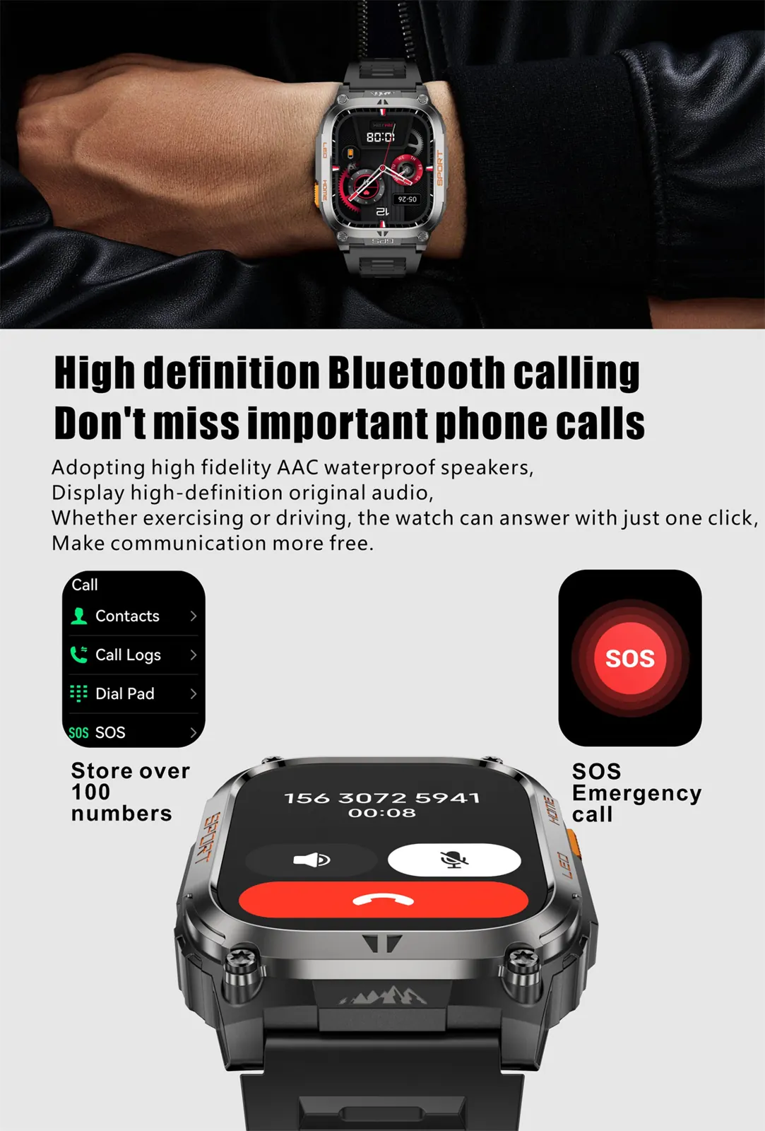 QX18 smart watch source detail 7