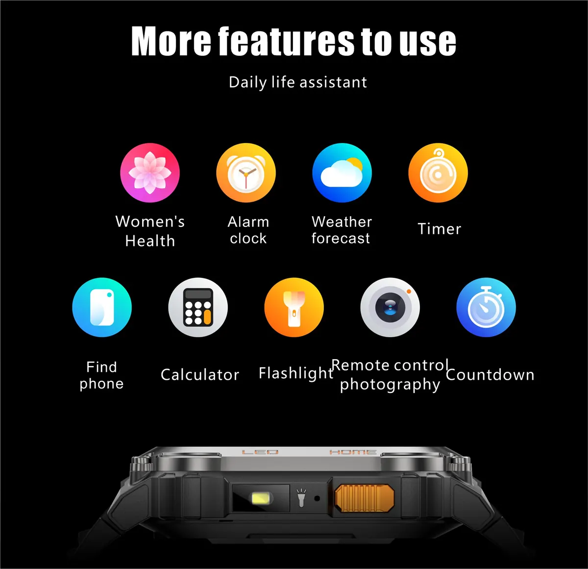 QX18 smart watch source detail 22