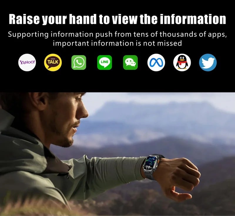 QX18 GPS Outdoor Bluetooth Calling Smart Watch - detail 07