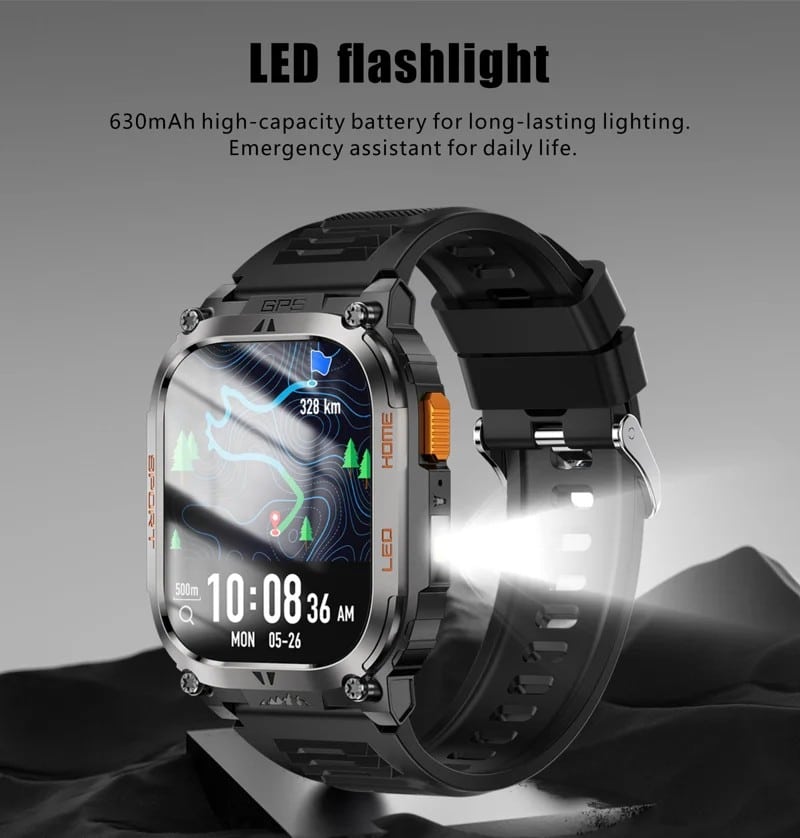 QX18 GPS Outdoor Bluetooth Calling Smart Watch - detail 12