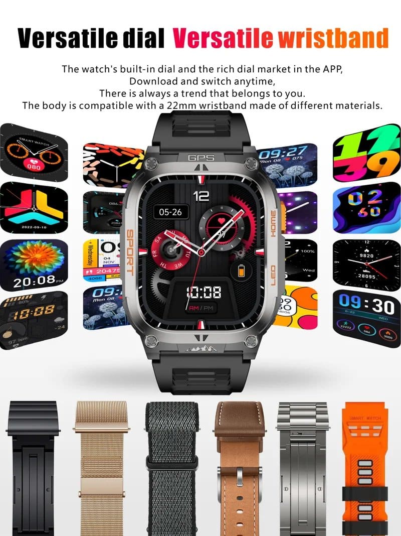 QX18 GPS Outdoor Bluetooth Calling Smart Watch - detail 17