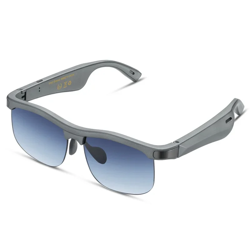 wearablemaster real time translation bluetooth compatible ai smart glasses uv protection music sunglasses gl1 weara gallery 01 GL1 smart glasses product image