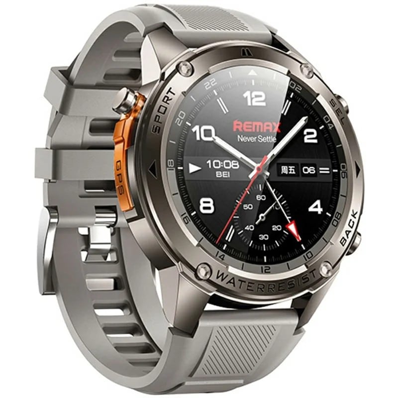 REMAX WATCH 18 1.43-Inch AMOLED GPS Smart Watch with L1+L5 Positioning, 170+ Sports Modes, 500mAh Battery and 50M Water Resistance - gallery-01 REMAX WATCH 18 AMOLED GPS Smart Watch - gallery 01