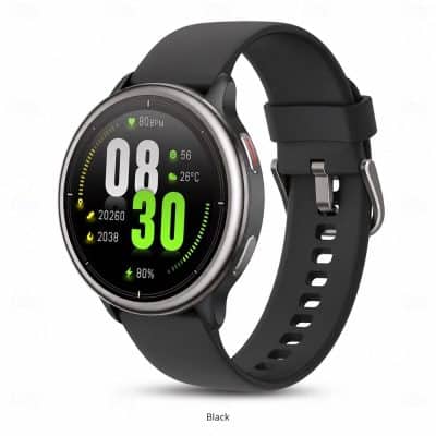 DR09 Round Bluetooth Calling Smart Watch - variant black