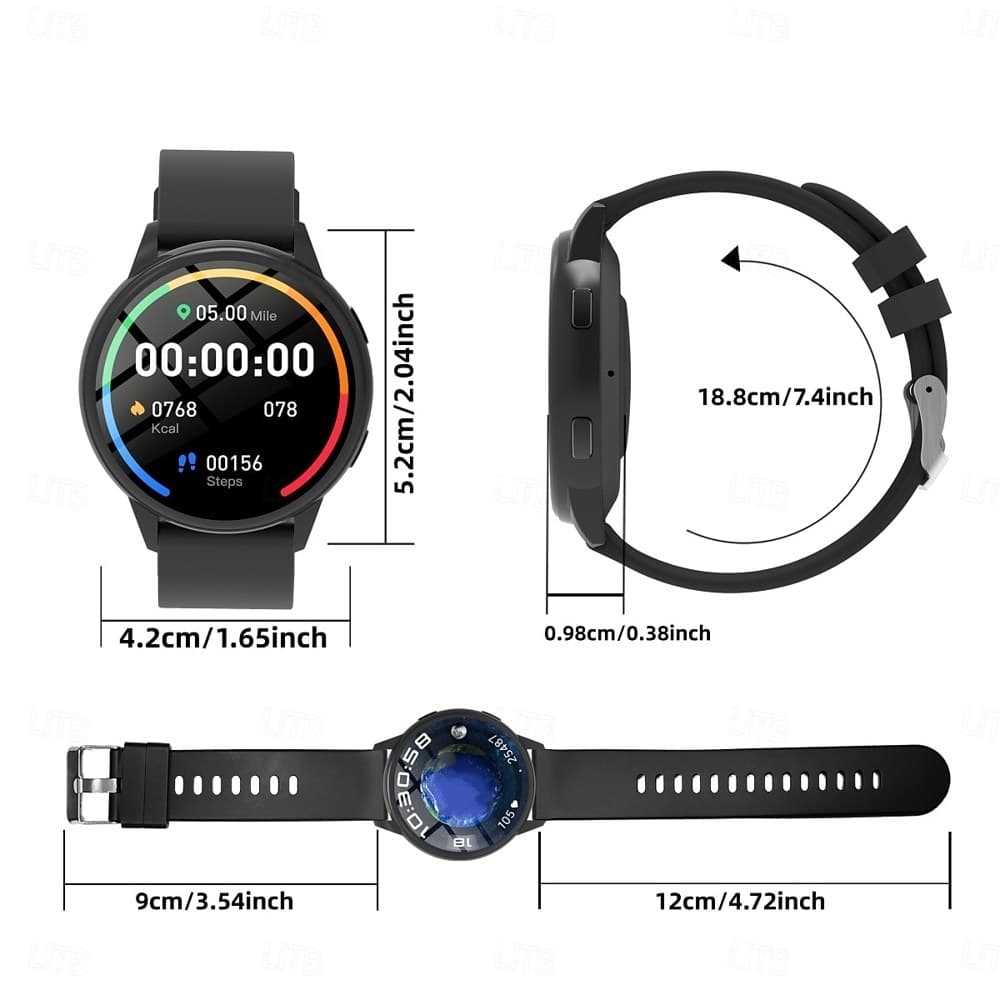 Round Sports Smart Watch - detail 02