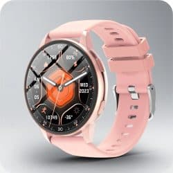 Round Sports Smart Watch - variant rose gold pink