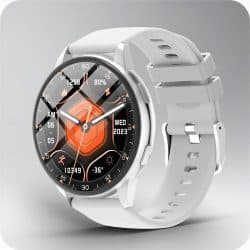 Round Sports Smart Watch - variant silver