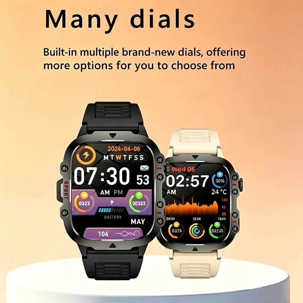H19 Rugged Bluetooth Calling Smart Watch - detail 02