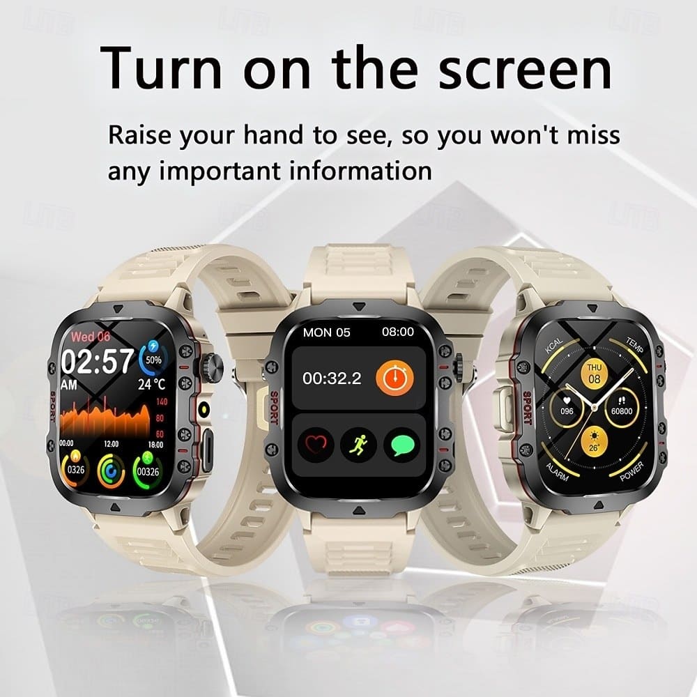 H19 Rugged Bluetooth Calling Smart Watch - detail 04