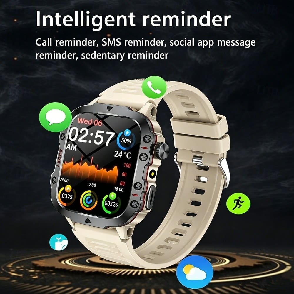 H19 Rugged Bluetooth Calling Smart Watch - detail 06