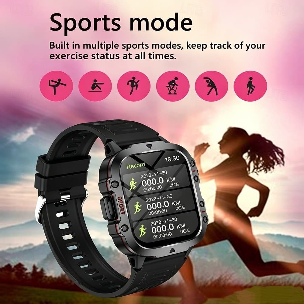H19 Rugged Bluetooth Calling Smart Watch - detail 08