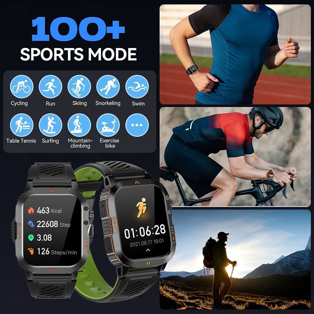Z9 Rugged Bluetooth Calling Smart Watch - detail 04