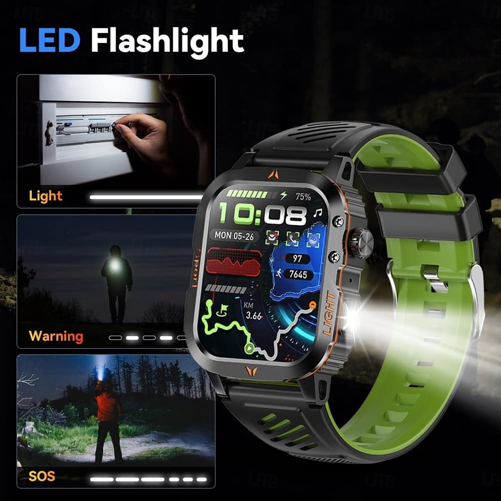 Z9 Rugged Bluetooth Calling Smart Watch - detail 06