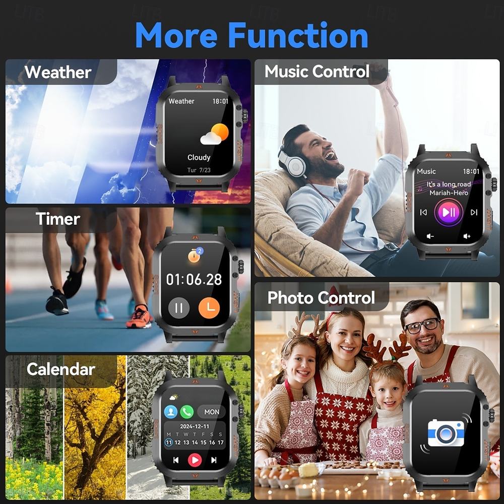 Z9 Rugged Bluetooth Calling Smart Watch - detail 07