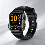 1.95-Inch Rugged Bluetooth Calling Smart Watch with 1000mAh Battery, LED Flashlight, 100+ Sports Modes, Long Standby and Outdoor Fitness Tracking Z9 WearableMaster