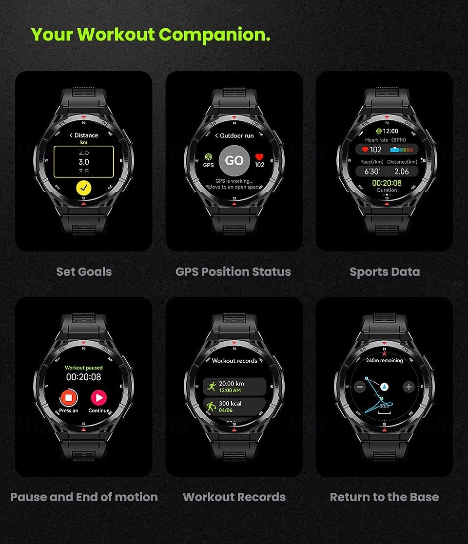 Rugged GPS Smart Watch - detail 11