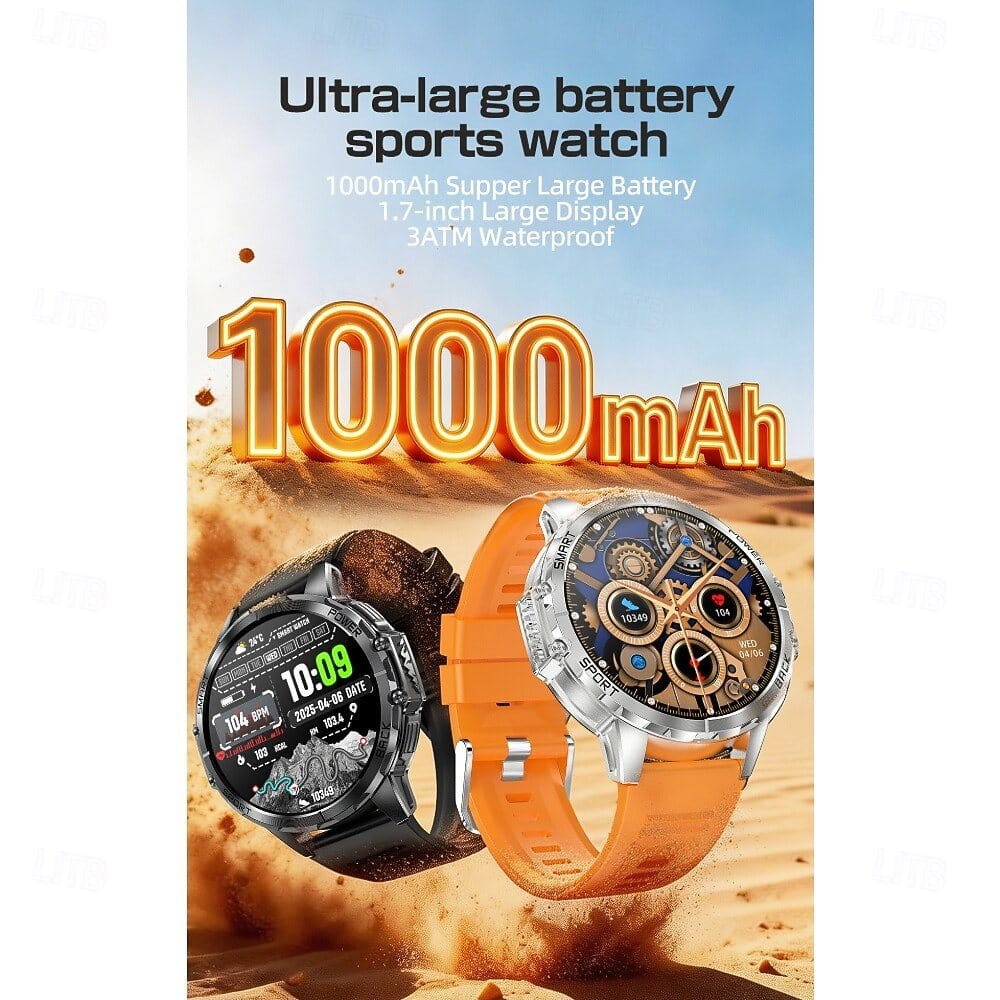 K77 Rugged Outdoor Smart Watch - detail 01