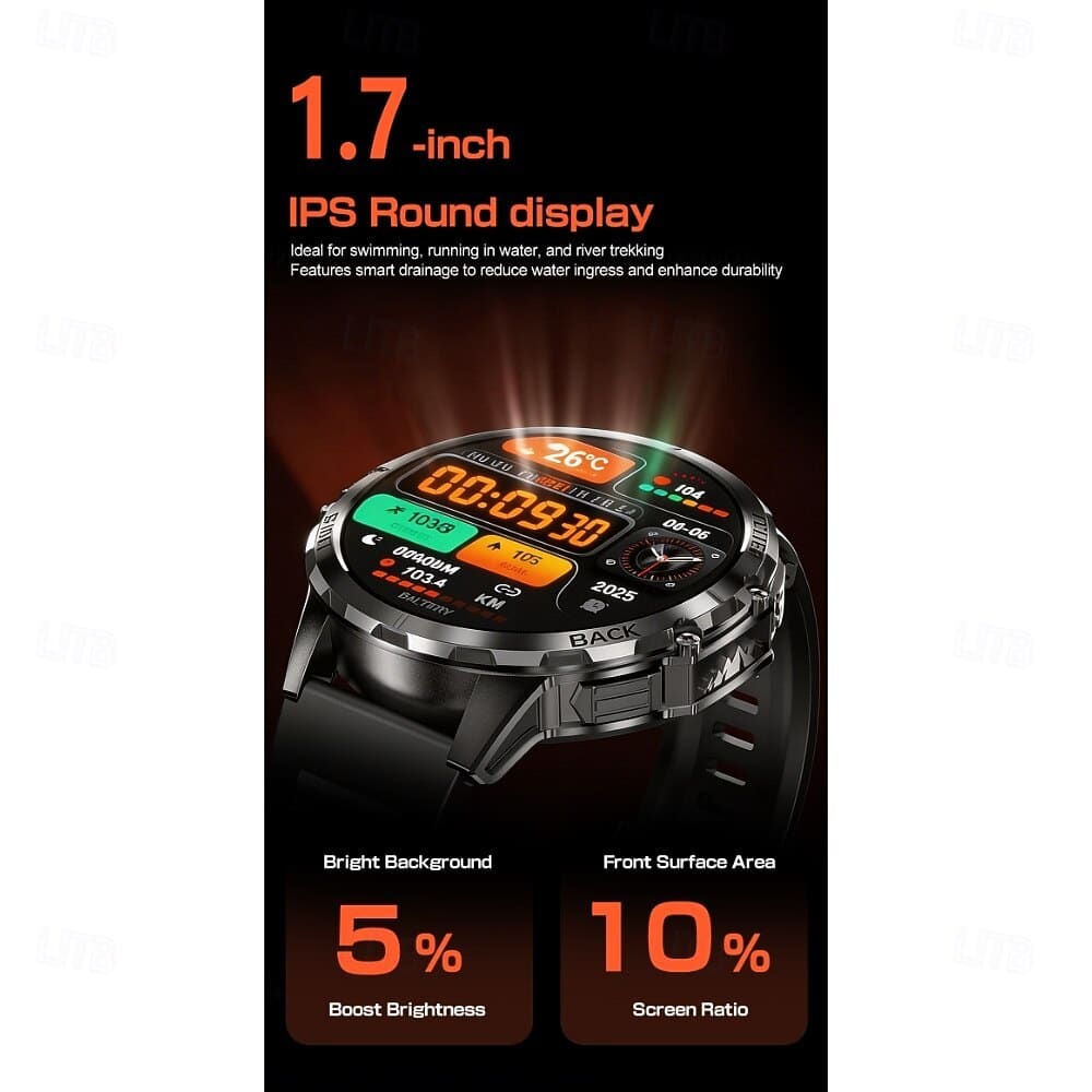 K77 Rugged Outdoor Smart Watch - detail 04