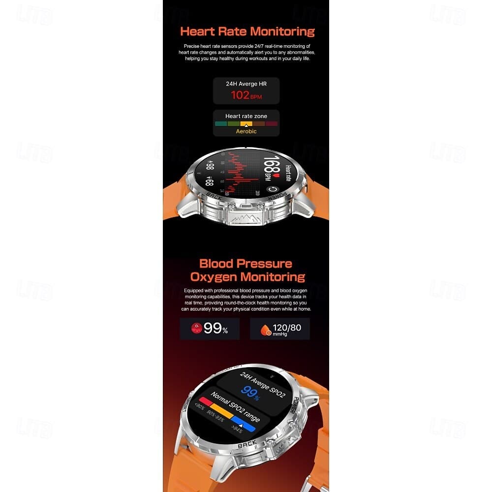 K77 Rugged Outdoor Smart Watch - detail 11