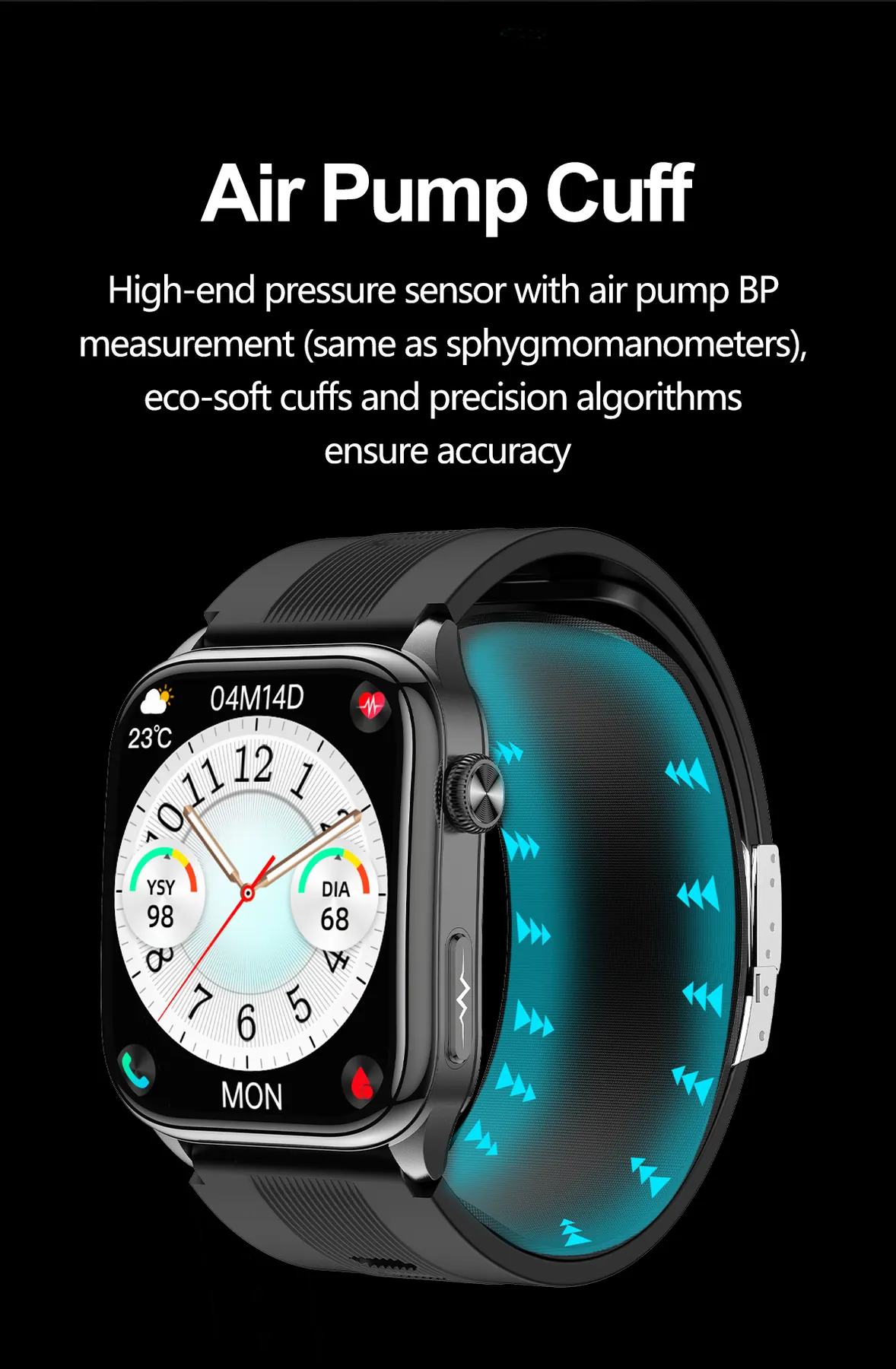 S101 AMOLED smart watch source detail 4