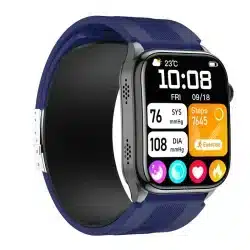 S101 2.06-Inch AMOLED Bluetooth Calling Smart Watch with NFC, ECG and Reference Wellness Tools - Image 3
