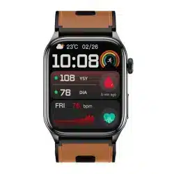 S101 2.06-Inch AMOLED Bluetooth Calling Smart Watch with NFC, ECG and Reference Wellness Tools - Image 4
