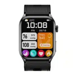 S101 2.06-Inch AMOLED Bluetooth Calling Smart Watch with NFC, ECG and Reference Wellness Tools - Image 5