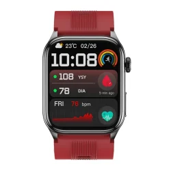 S101 2.06-Inch AMOLED Bluetooth Calling Smart Watch with NFC, ECG and Reference Wellness Tools - Image 6