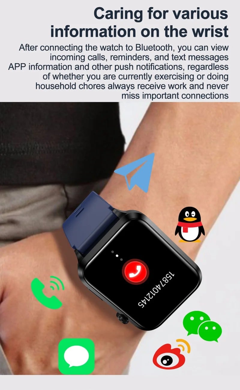 S11 Air-Cushion Blood Pressure Wellness Smart Watch - detail 19