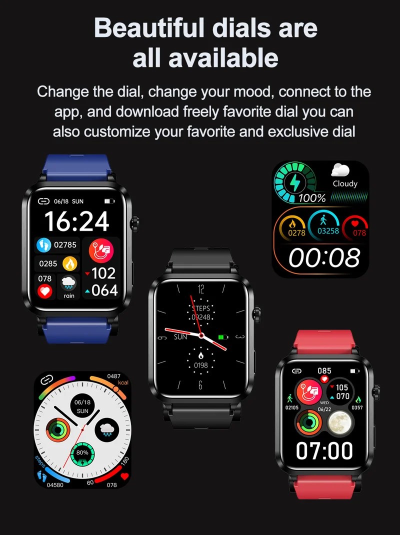 S11 Air-Cushion Blood Pressure Wellness Smart Watch - detail 22