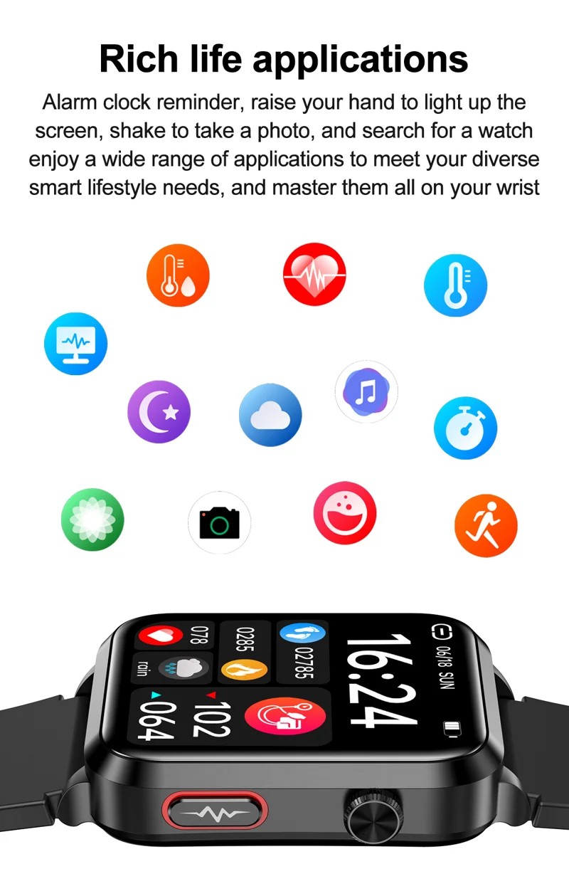 S11 Air-Cushion Blood Pressure Wellness Smart Watch - detail 25